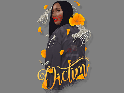 I Refuse To Be Your Victim illustration mmiw