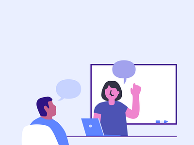 Illustration: Working together remotely design design interview designer designinterview illustration interview interview illustration interview tips interviews job searching lyft lyft design product design product designer ux design interview uxdesign