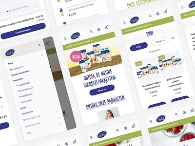 WeightCare Website agence care design dnd ecommerce magento nutrition product ui website weight weightcare