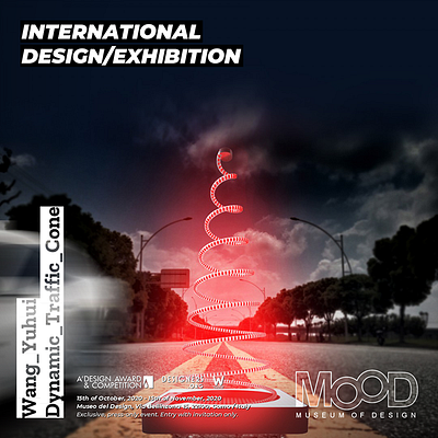 Dynamic traffic cone award design product