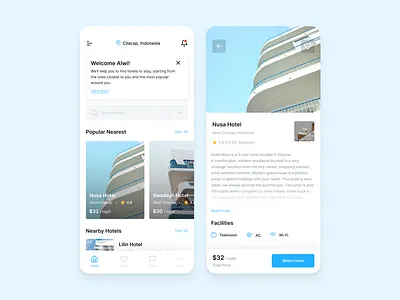 Booking hotel app accomodation app design booking booking app hotel app hotel booking mobile app mobile ui reservation ui design uiux ux design