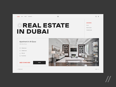 UAE Real Estate Website animation arabic design dubai home page interaction interface landing landing page motion real estate rent uae ui uiux ux web web interaction web site web ui