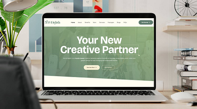 Your new creative partner- 51st & eighth creative design figma figma design ui ui ux design ux website design xd design