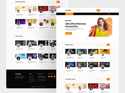 E-commerce Products Landing Page branding cart clean design e commerce website ecommerce landing page marketplace minimal minimalistic onboarding online store product product listing product page shop shopify shopping website website design
