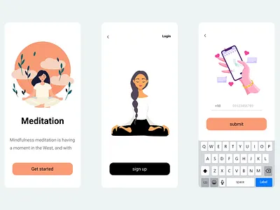 Meditation figmadesign uiux