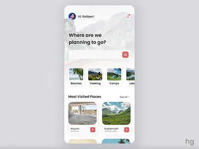 A Travel Companion App app design design mobile ui travel travel app travelling ui ui design
