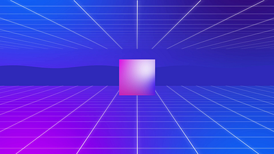 A Bonding 3d 3danimation animation branding cube graphic design logo metaverse motion graphics neon nft ui