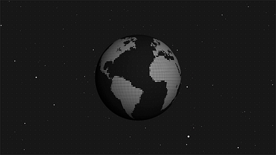 Paperplane orbit around The World 3d airplane animation black blackearth branding earth fly graphic design logo map motion graphics paperplane ui world