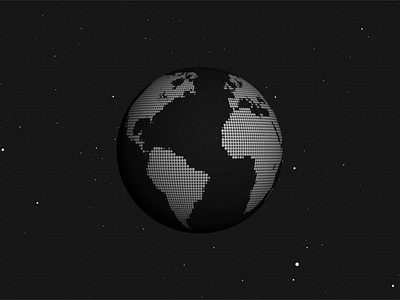 Paperplane orbit around The World 3d airplane animation black blackearth branding earth fly graphic design logo map motion graphics paperplane ui world