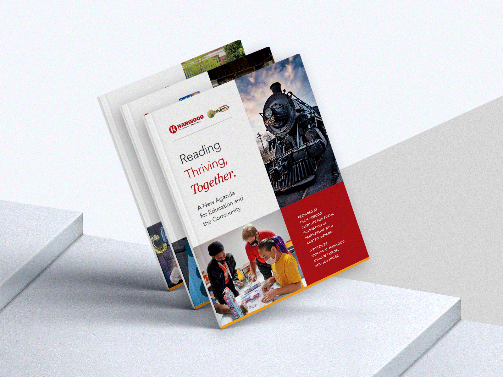 Harwood Institute: public capital reports america booklet booklet design community education graphic design layout layout design nonprofit nonprofits print print design racial equity racial injustice report report design report template template template design washington dc