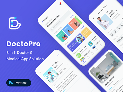 9 App UI Kit| Doctor Appointment Booking App UI| Hospital App UI app design app ui app ui ki app ui kit application clone app design doctor app doctor appointment hospital app illustration medical app ui medicine ordering ordering app pharma store app ui ui design