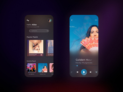 Daily UI #009 Music Player @dailyui @design @ui