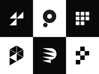 P Monogram brand brand design branding letter logo logo design mark minimal monogram p letter p monogram