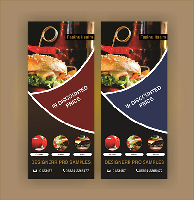 5 banner ad branding design designerr pro graphics design illustration