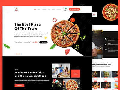Special - Food Delivery Restaurant header hero