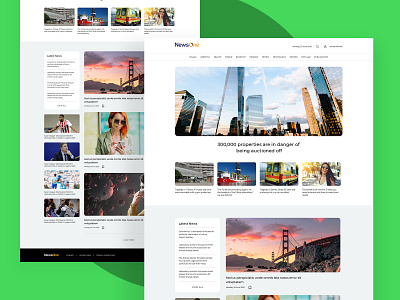 NewsOne Web Design blog design blog we blog web blog website ui ux design ui ux designer