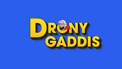 Drony Gaddis branding design logo