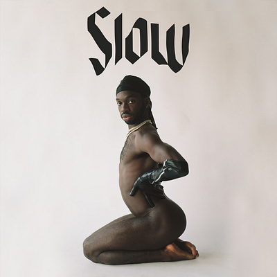 Saint Ahmad - Slow album cover art direction cover art design graphic design hip hop rap saint ahmad slow soul typography