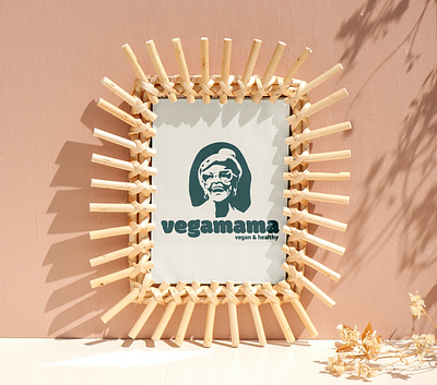 Vegamama restaurant logo brand branding company dairy free design food gluten free graphic design graphicdesign healthy illustration logo logodesign restaurant slovakia vector vegan vegetarian