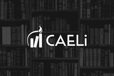 Celestial Arts Education Library (CAELi) Logo Design art deco astrology branding combination mark graphic design library logo logo design logo process logomark logotype typography
