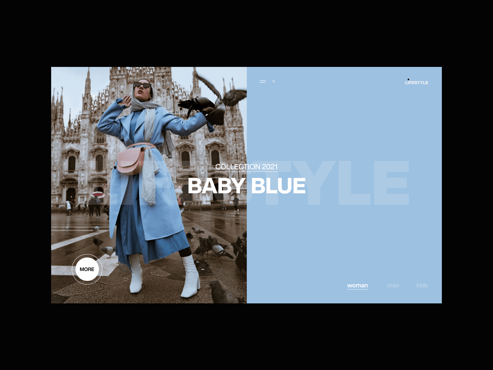 Ecommerce Website Design ecommerce ecommerce design fashion layout lifestyle lifestyle blog minimal modern photography