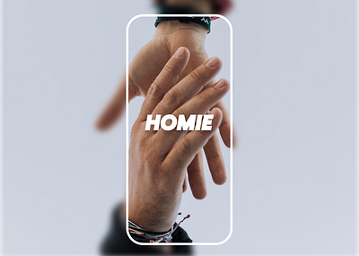 Homie | Splash screen app design mental health minimal mobile app mobile ui pictures splash screen ui uidesign uiux ux wellbeing