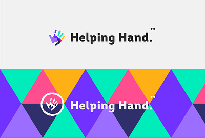 Helping Hand logo logotype