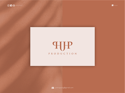 HUP PRODUCTION awesome logo brand design branding design letter logo logodesign logomaker logotype modern logo monogram logo ponuppo ui ux