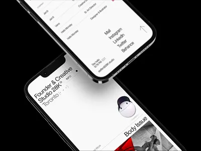 Personal Portfolio 2022 - Mobile