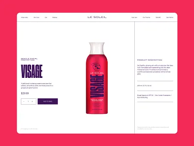 Le Soleil Product Checkout UI brand brand identity branding god goddess icarus identity logo logo design logodesign mark product purple red sun ui ux website