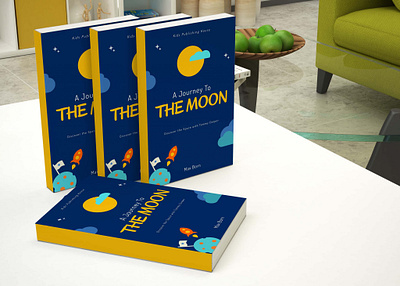 Moon Book Cover Mockup book cover mockup cover mockup free latest mockup mockup design mockup psd premium premium psd psd mockup