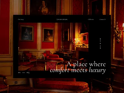 Shahana - A luxe experience adobexd after effects animation branding creative direction design figma furniture website illustration luxury website minimal prototype typography ui uiux user interface website animation website prototype