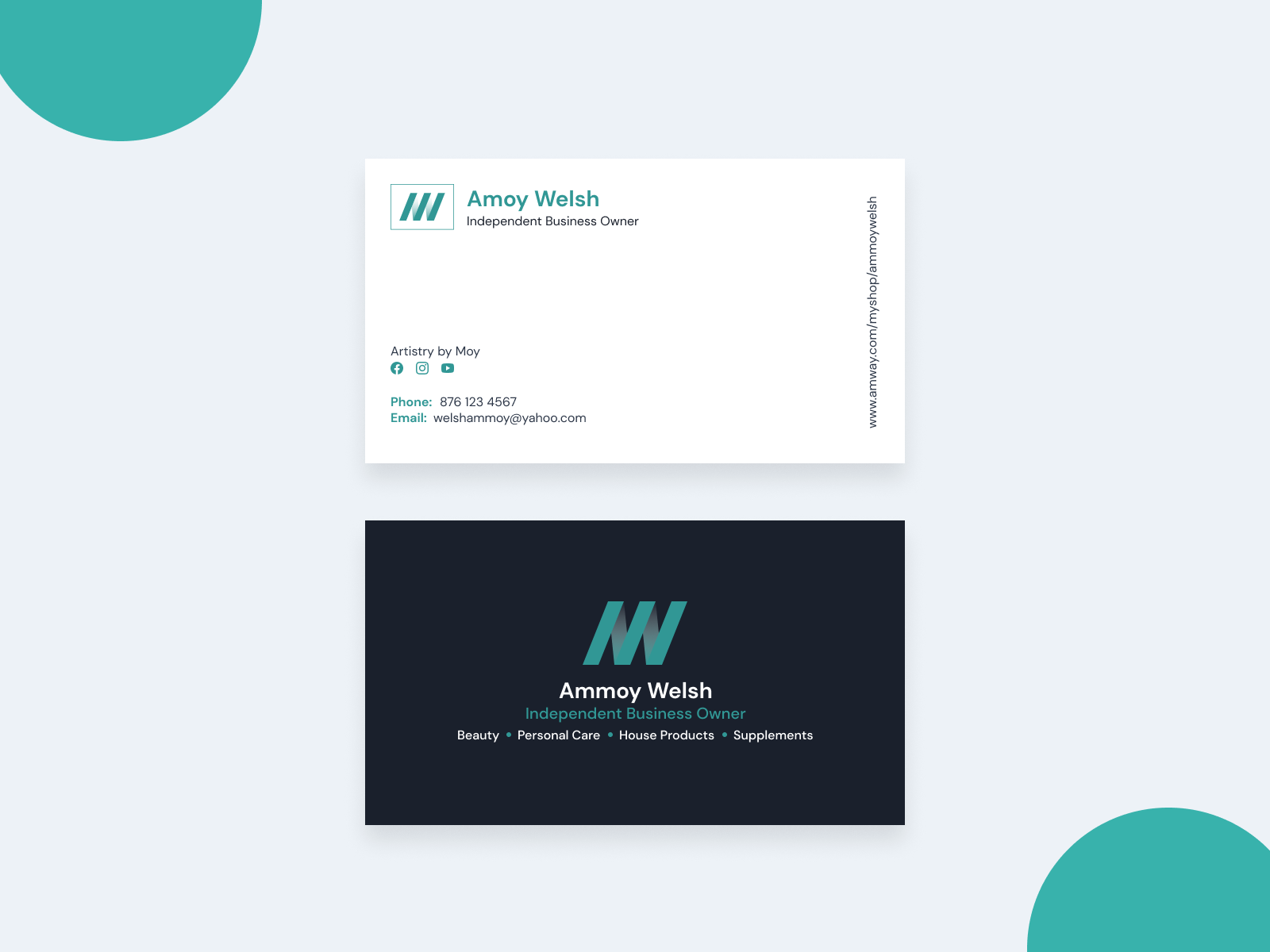 Example of Business Card