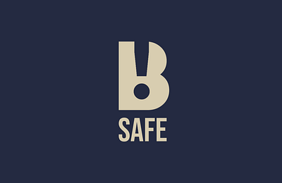 B-Safe Interactive App Design | Logo Mockup app branding design icon illustration logo minimal