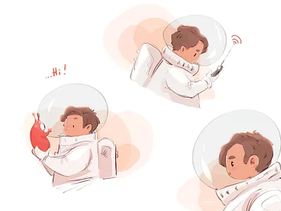 Friendship character color concept digital illustration digitalart drawing illustration procreate sketch