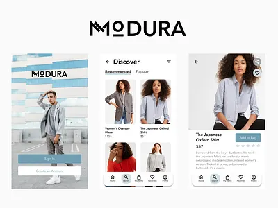 Modura App design designlab product ui user interface ux