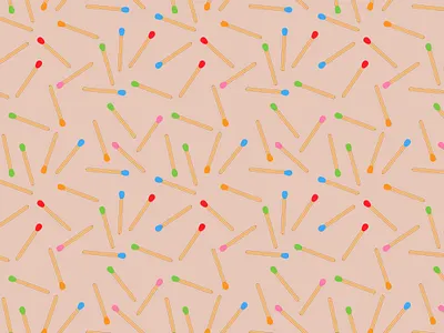 Matches design illustration matches pattern vector