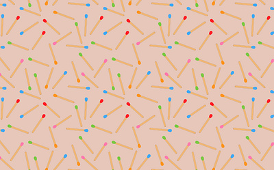 Matches design illustration matches pattern vector