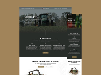 Ag America National Lending Page uiux web webdesign website wordpress