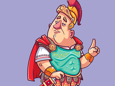 Legate character characterdesign design digitalart game art illustraion mascot design mobile design vector vector illustration