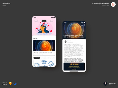 #ToDesignChallenge - Morning Dose