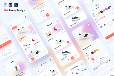 Meg – App Store UI kit (Version 2.0) 3d 3d illustration app bar blur blur gradient card chart clean dashboard gradient illustration minimal mobil progress simple ui ui design ux ux design