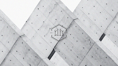 Logo RL Arquitectura brand illustrator logo