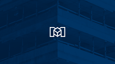 MSP Building Contractors brand identity branding building construction design icon illustrator logo logodesign minimal scaffolding structure
