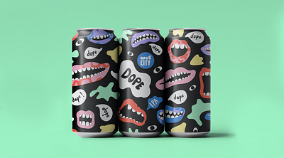 Beer can illustration