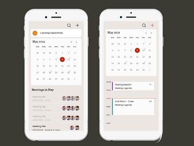 calendar app calendar app calendar ui mobile app mobile ui schedule school calendar ui ux