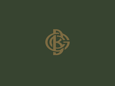 Golf Club of Buffalo Monogram branding buffalo buffalo ny golf logo monogram stronghold studio typography