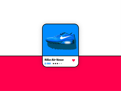Favorites - UI Design dailyui favorites flat liked minimal nike saved ui uidesign uiux