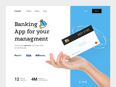 Banking Service website bank banking banking ui banking web credit card crypto finance web design web3 web3 banking