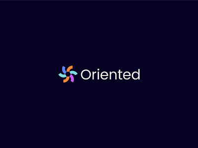 Oriented branding custom logo icon identity logo logo mark logodesign symbol tech technology vector